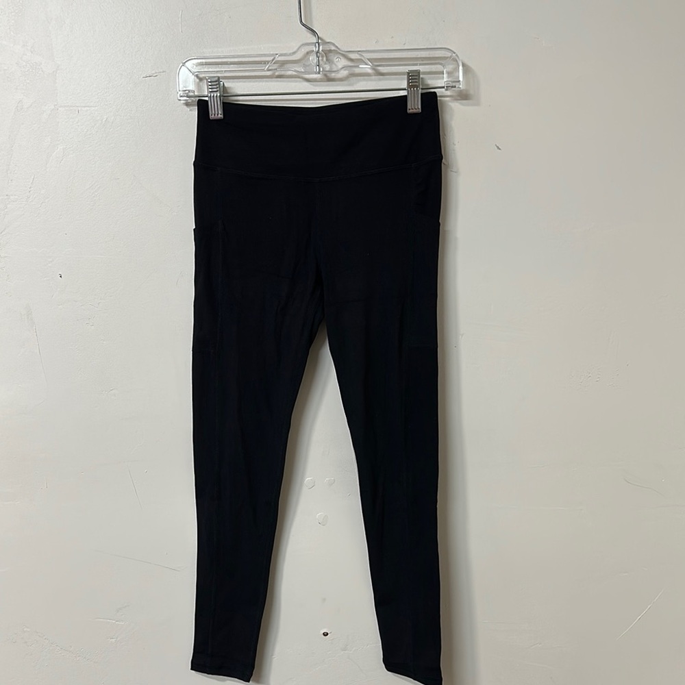 Kids Black Leggings yoga